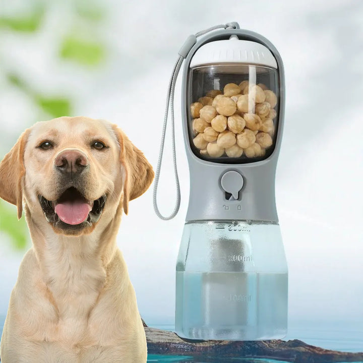 hund-haustier-flasche-trinken