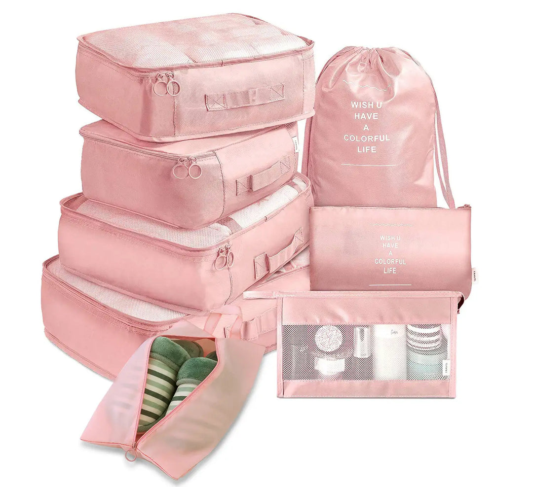 packmaster-8-teiliges-reiseorganisationset-pink